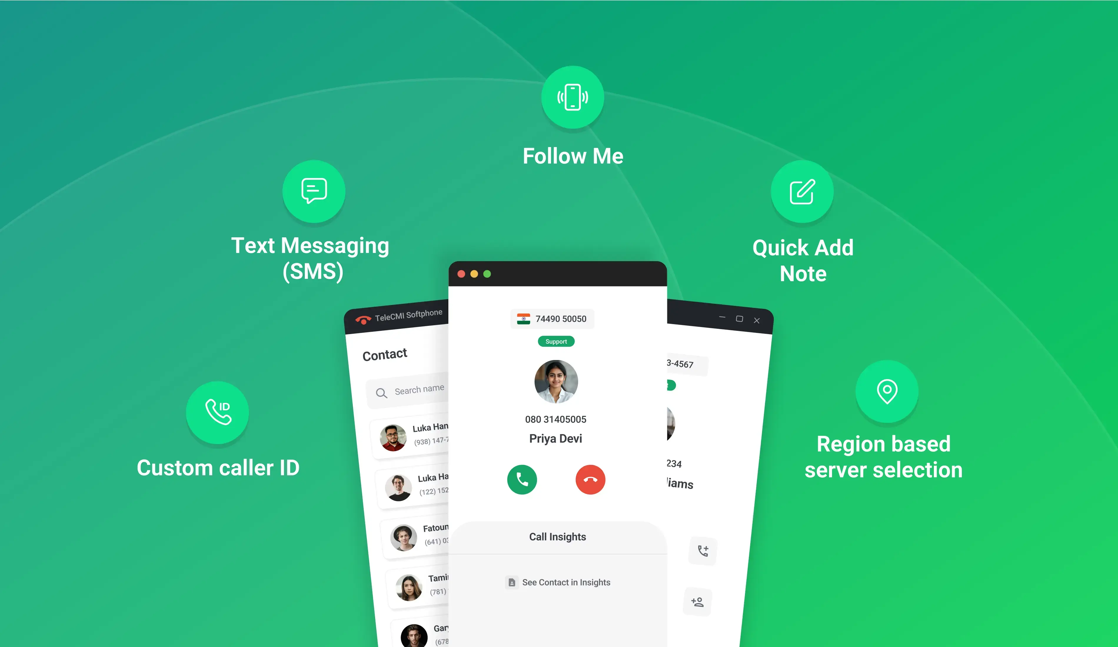 Softphone Features